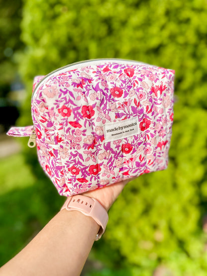 The Rosy Retreat Makeup Bag