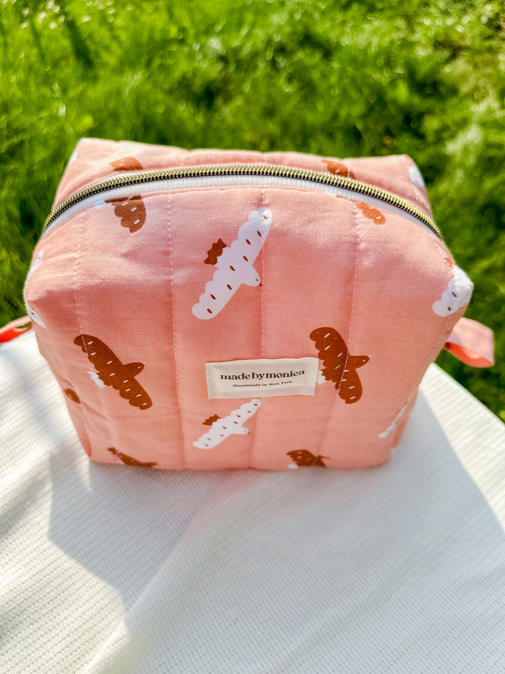 The Peachy Flight Makeup Bag (Limited-Edition)