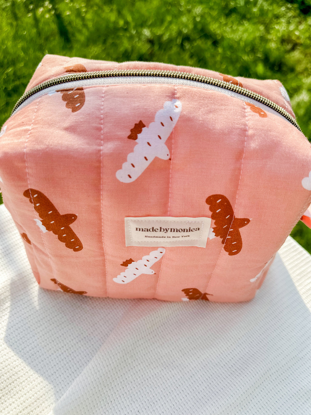 The Peachy Flight Makeup Bag (Limited-Edition)