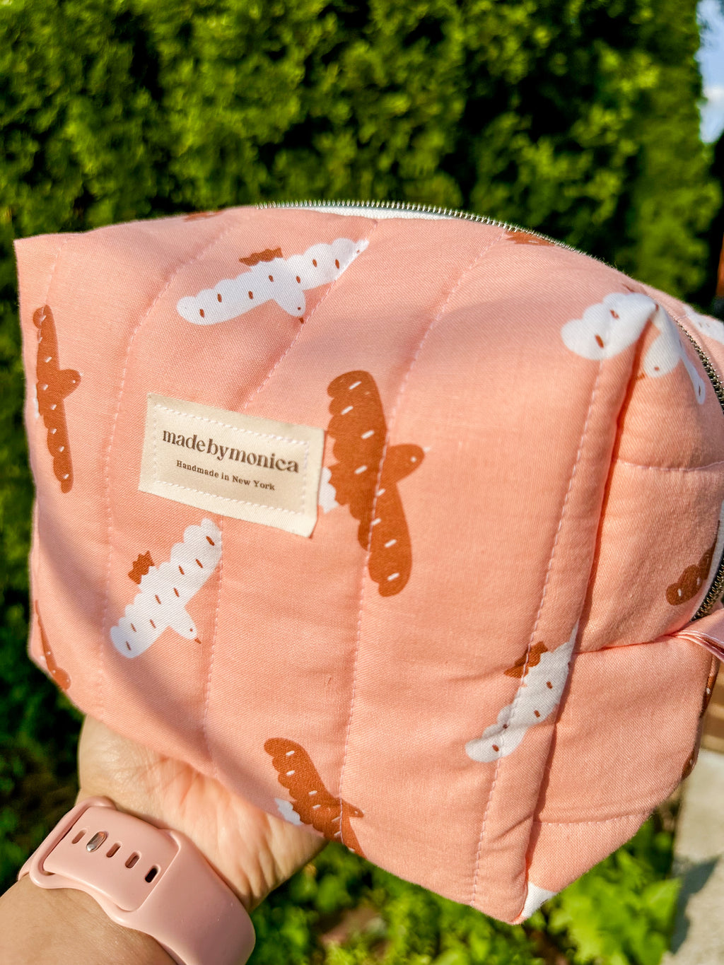 The Peachy Flight Makeup Bag (Limited-Edition)