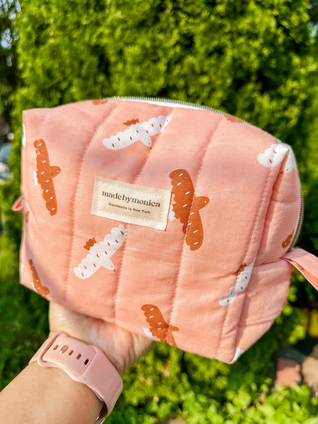 The Peachy Flight Makeup Bag (Limited-Edition)