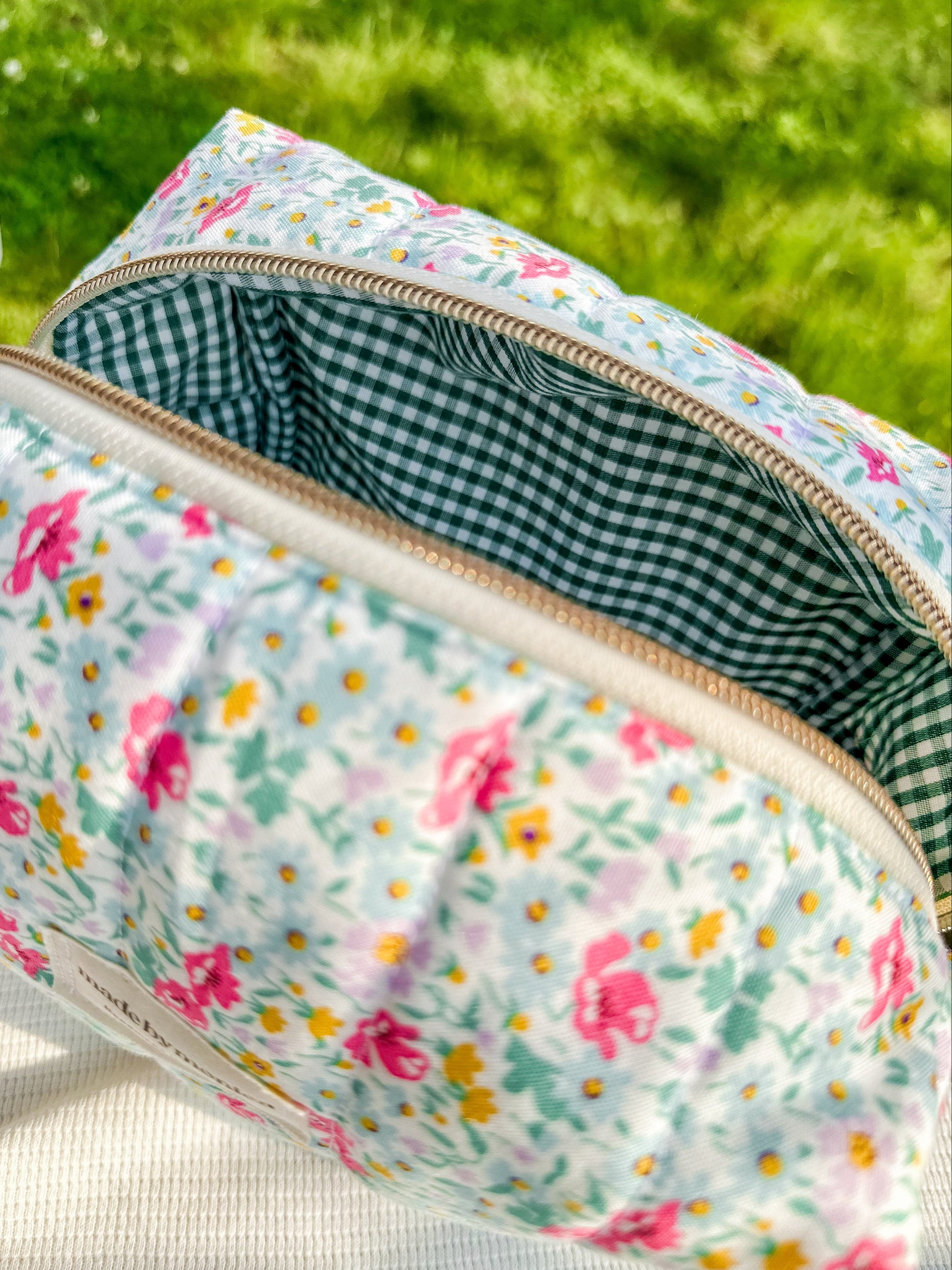 The Pastel Petals Makeup Bag