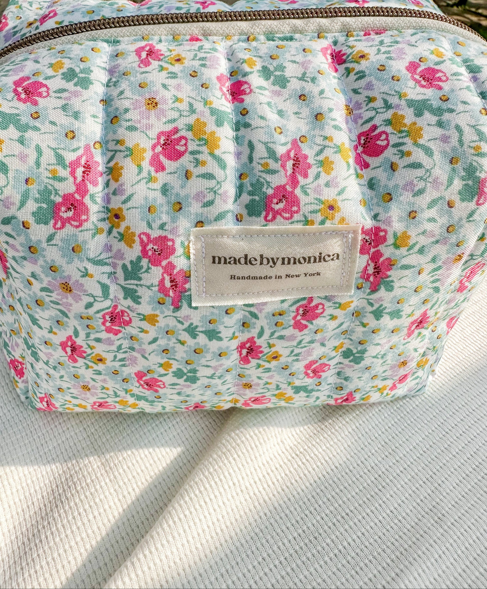 The Pastel Petals Makeup Bag