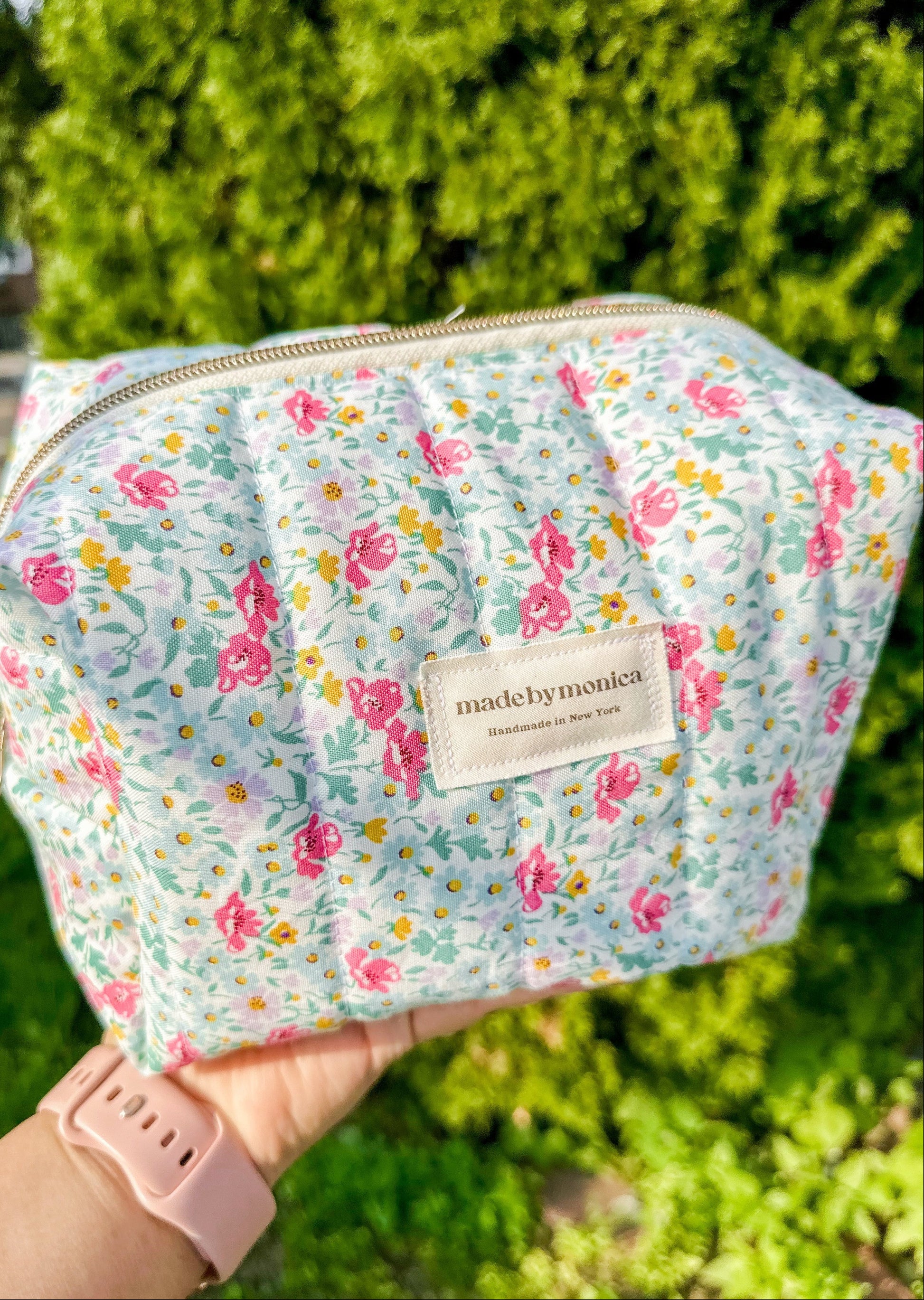 The Pastel Petals Makeup Bag