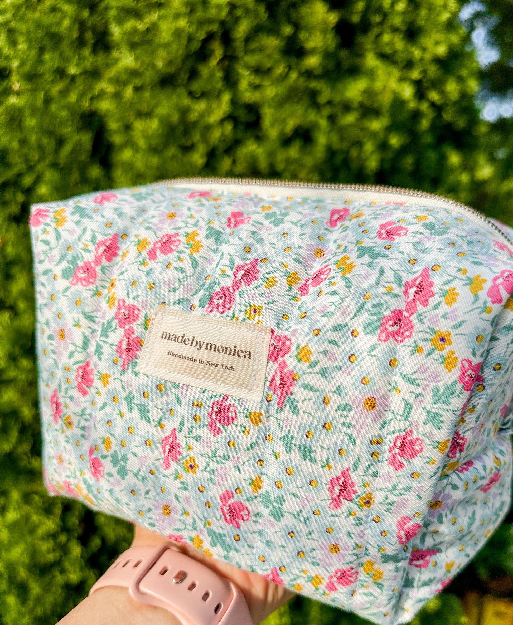 The Pastel Petals Makeup Bag