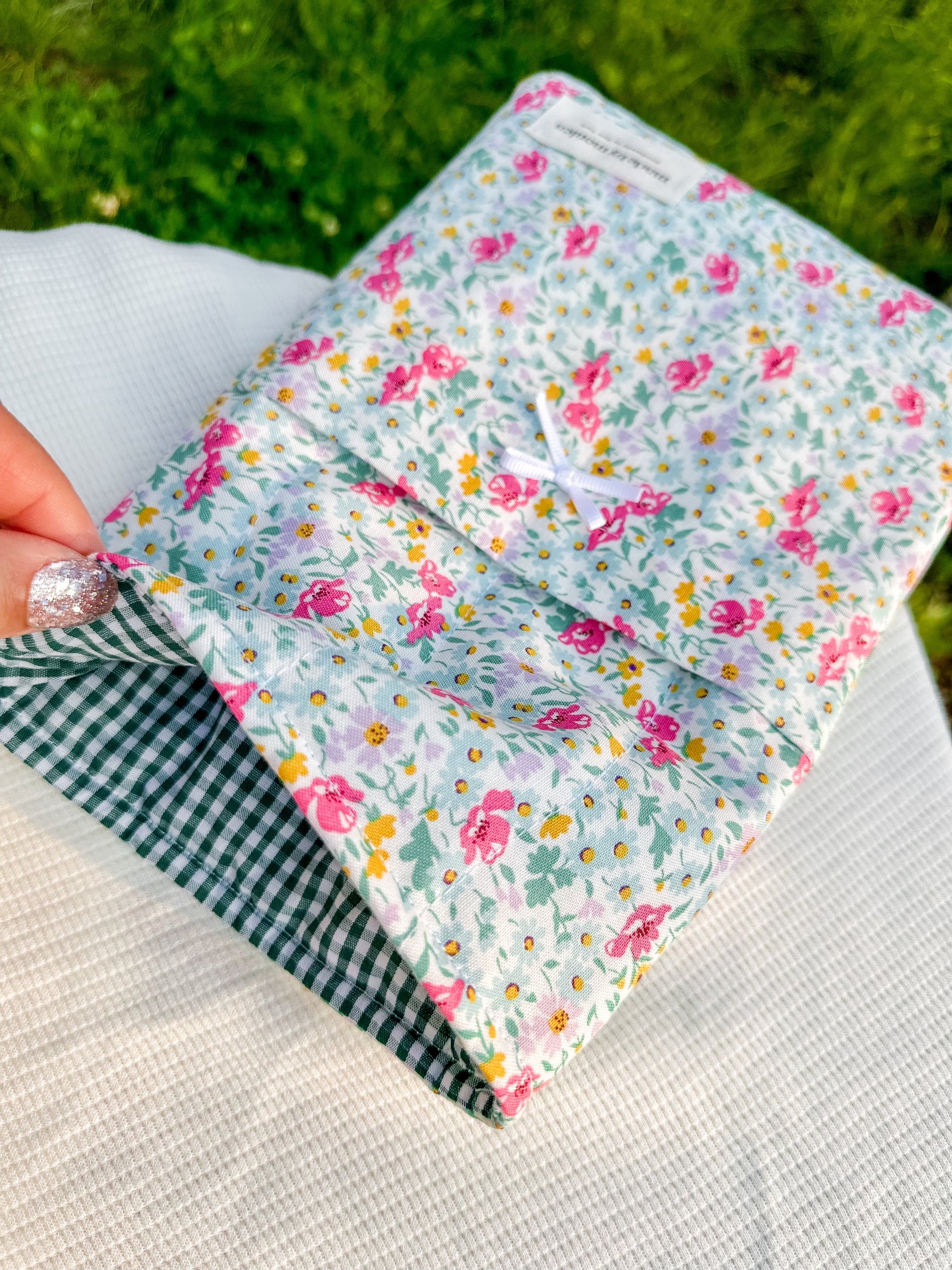 The Pastel Petals Small Book Sleeve 