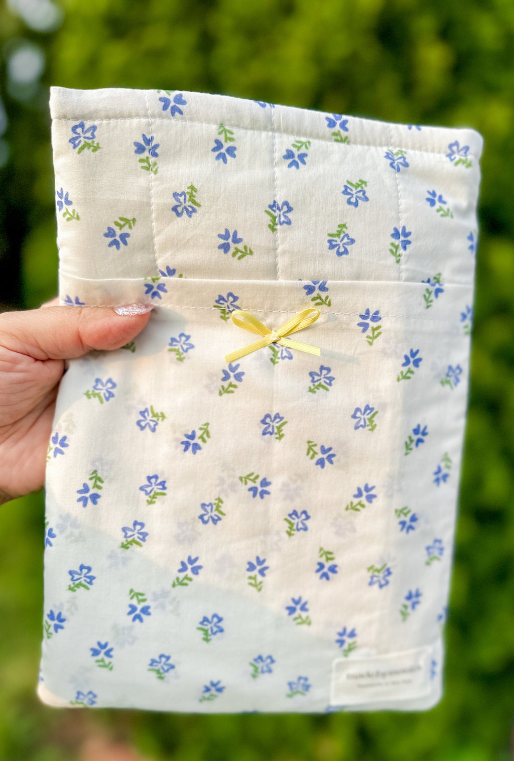 The Bluebell Bloom Small Book Sleeve