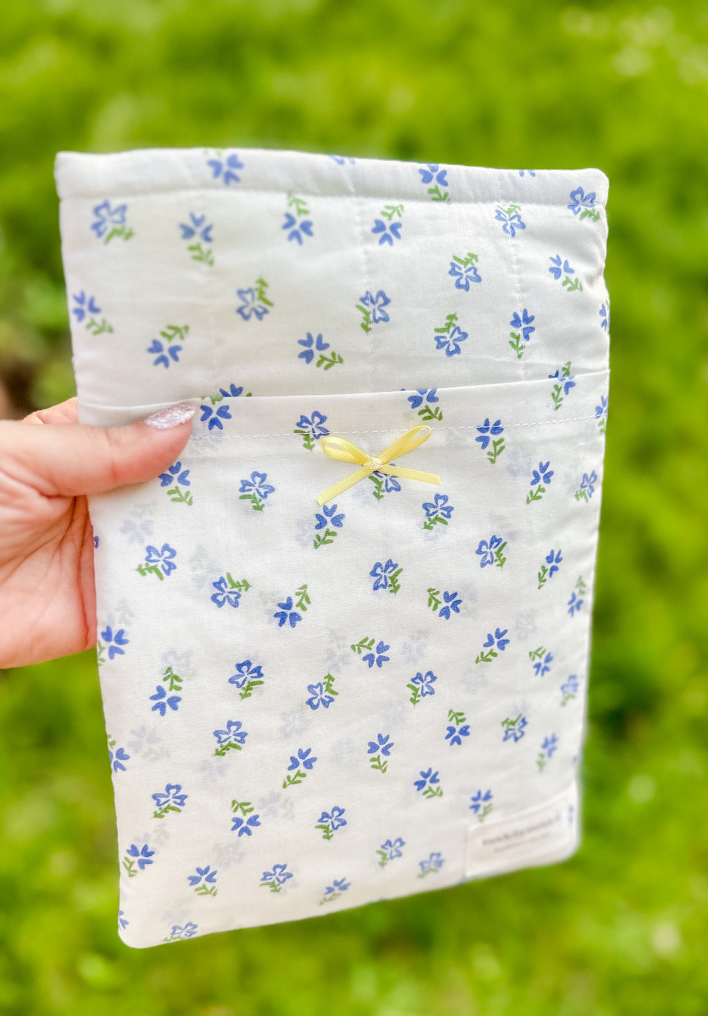The Bluebell Bloom Small Book Sleeve