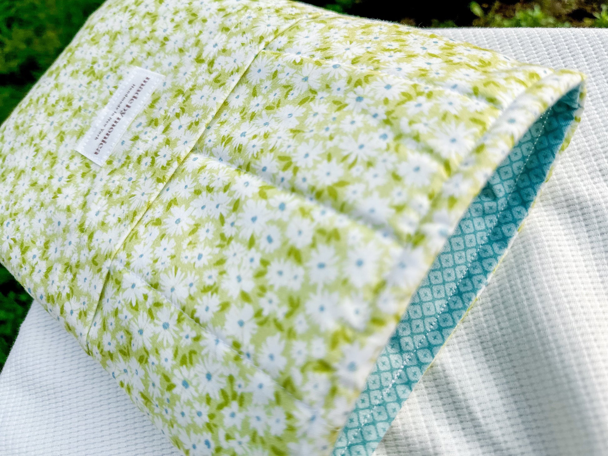 The Minty Meadow Large Book Sleeve