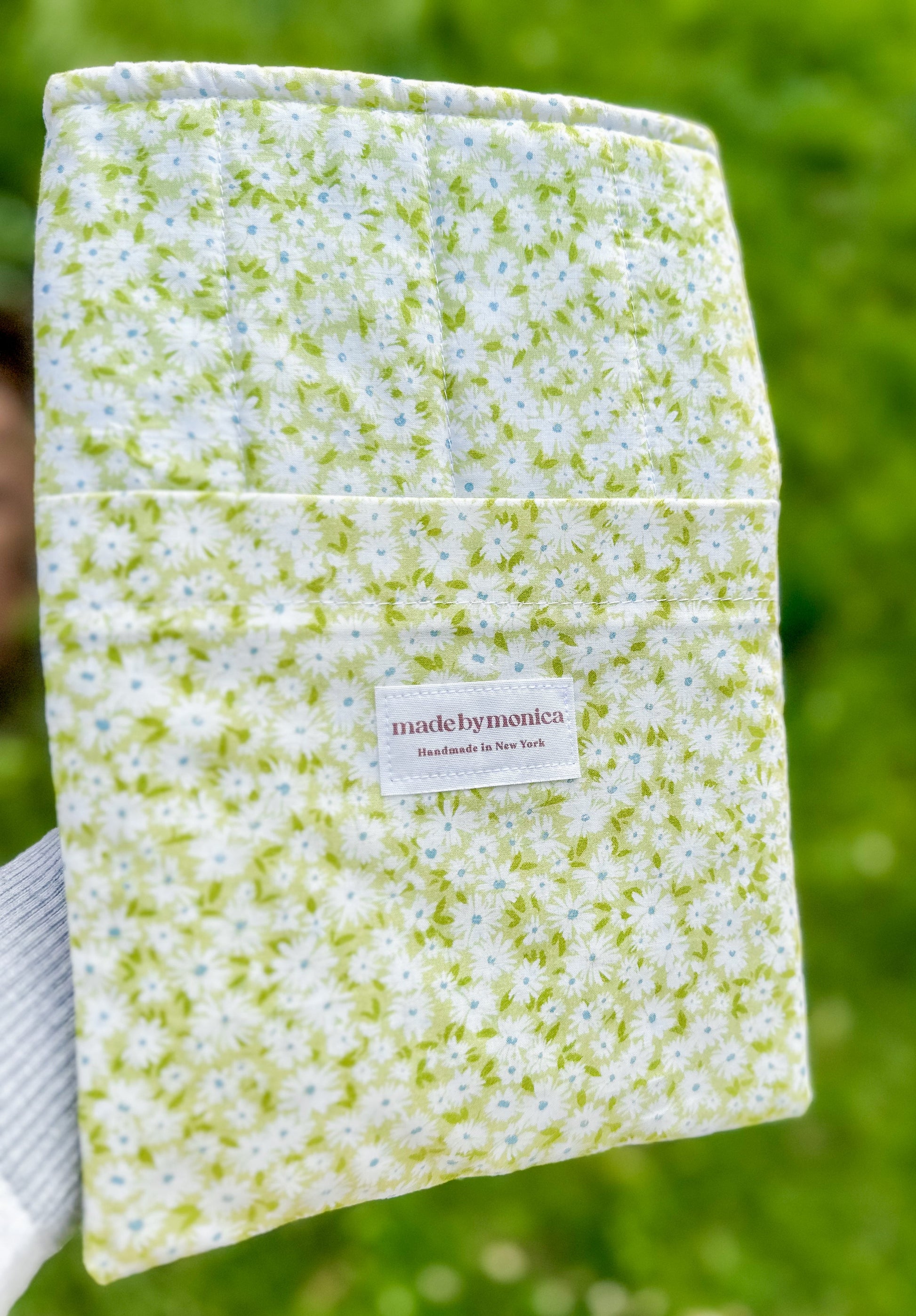The Minty Meadow Small Book Sleeve
