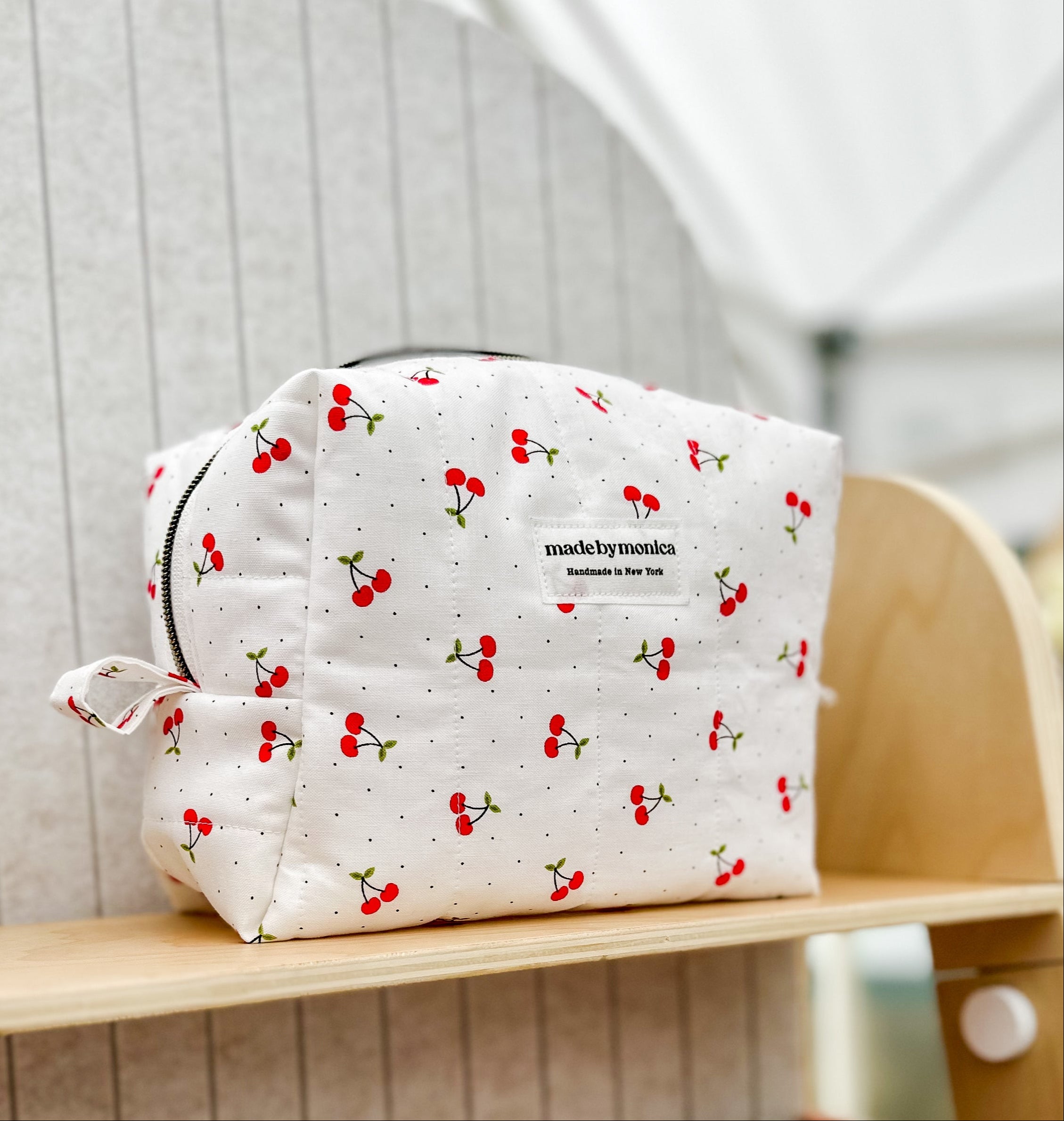 The Cherries on Top Makeup Bag