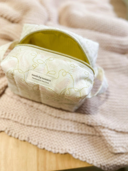 Rodeo Romance Quilted Makeup Bag Mini