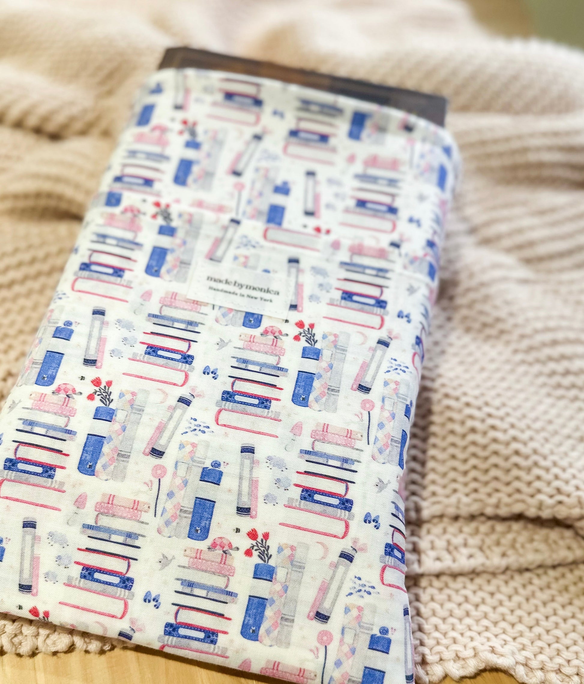 The Bookish Stack Large Book Sleeve
