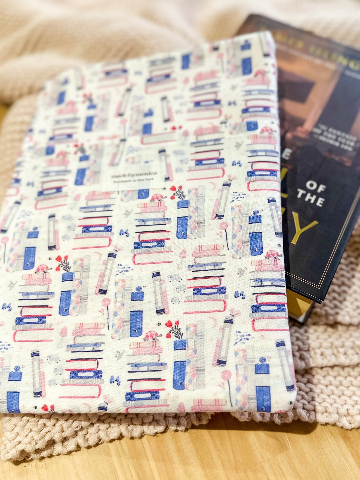 The Bookish Stack Large Book Sleeve