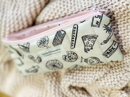 The New Yorker Pencil/Glasses Case