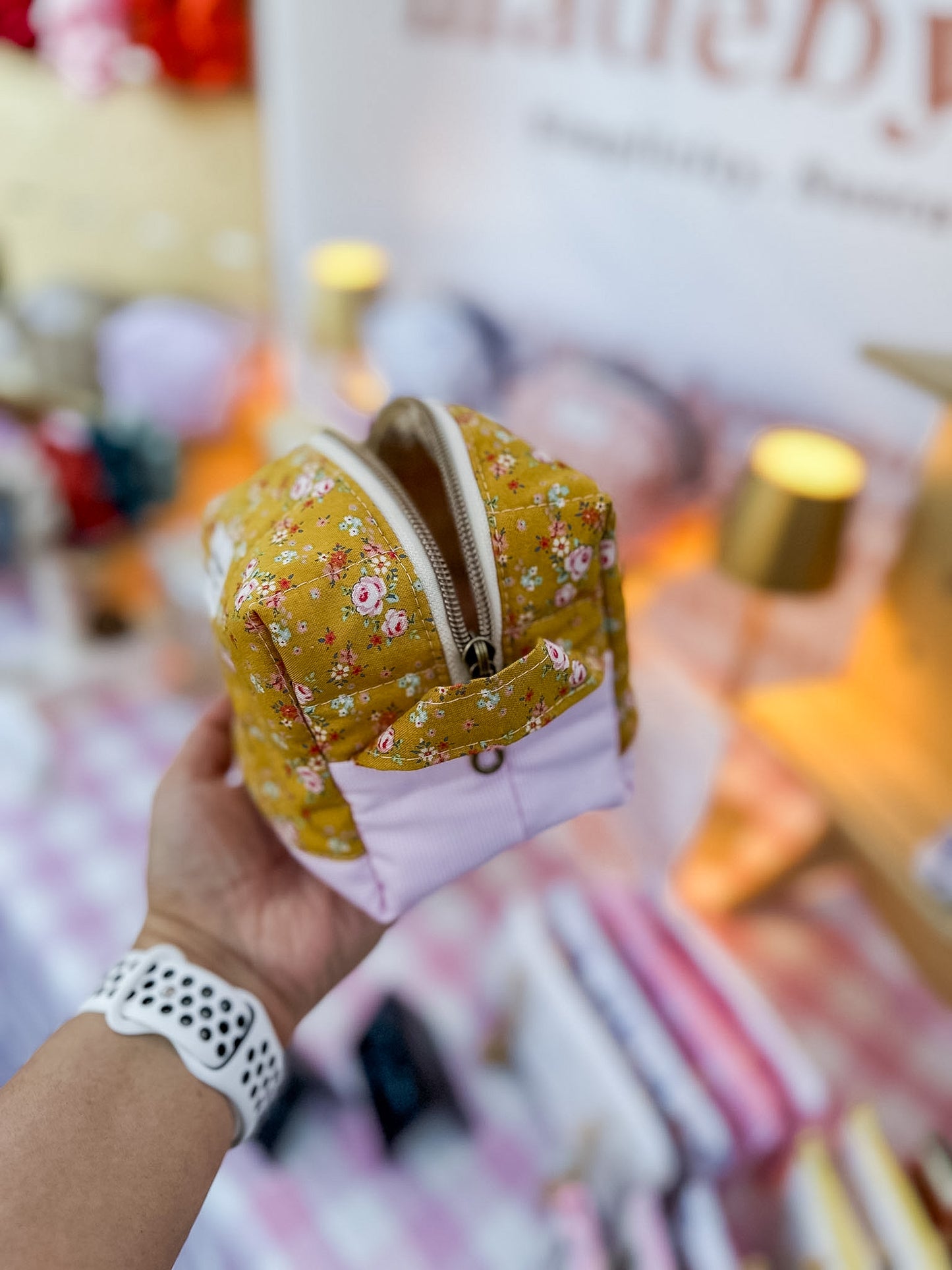 Buttered Blush Makeup Bag Mini (Limited Edition)