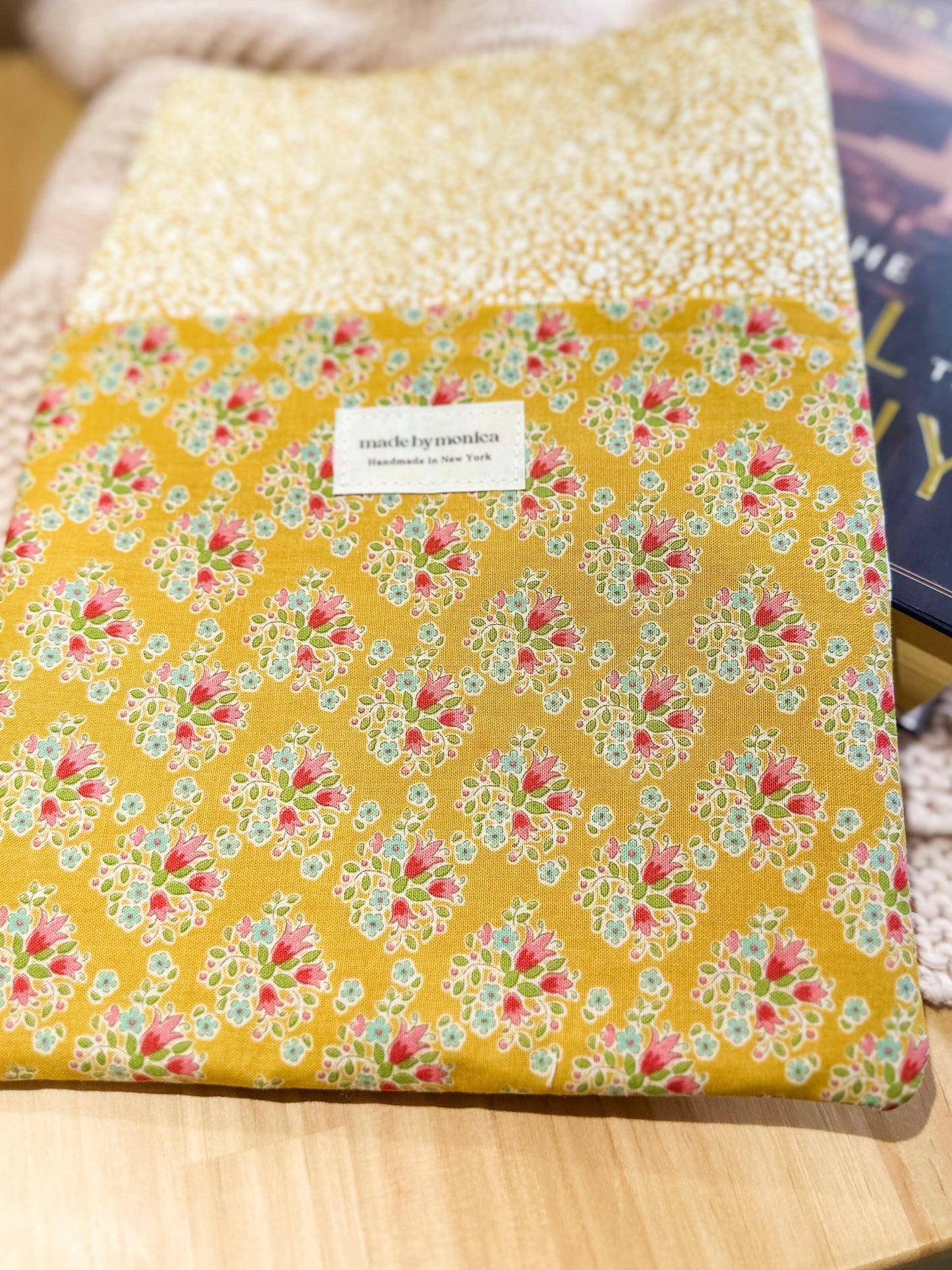 Golden Meadow book sleeve